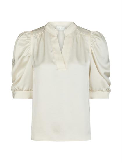 NEO NOIR ROELLA HEAVY SATEEN BLOUSE