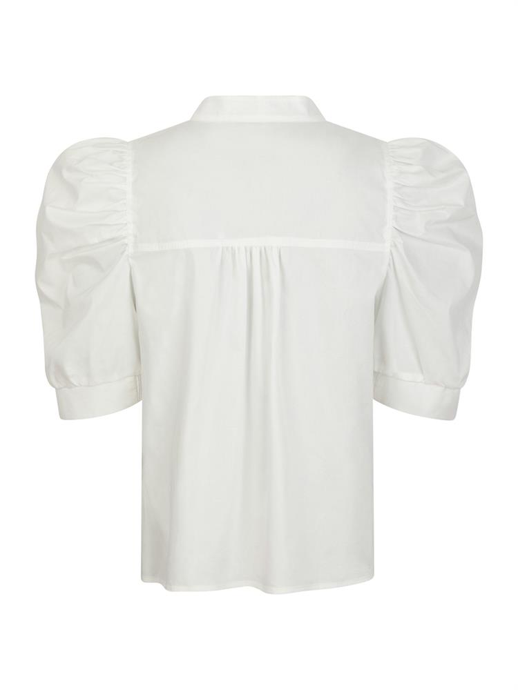 NEO NOIR ROELLA POPLIN BLOUSE
