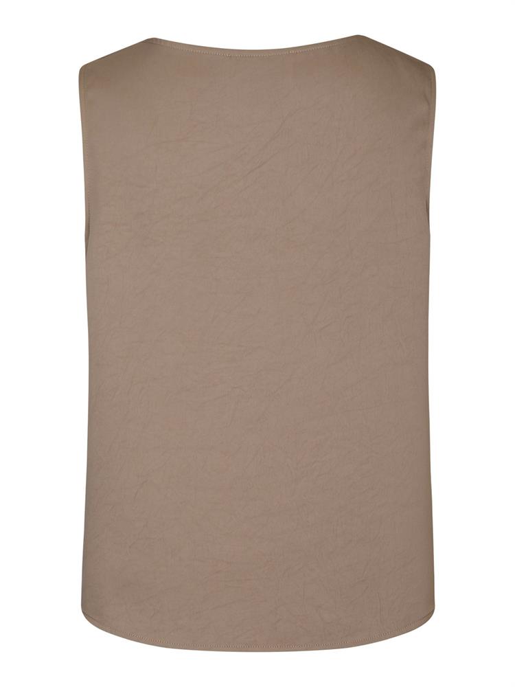 NEO NOIR SCOTTA DULL SATEEN TOP