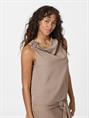NEO NOIR SCOTTA DULL SATEEN TOP
