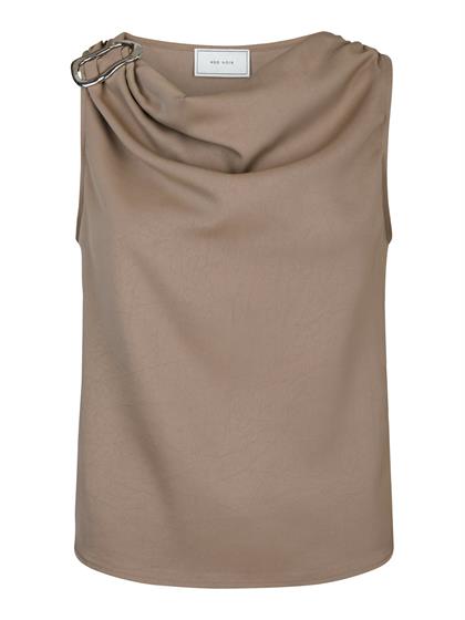 NEO NOIR SCOTTA DULL SATEEN TOP
