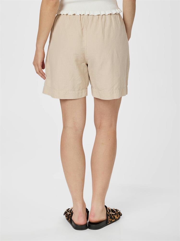NEO NOIR SHEA LINEN SHORTS