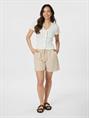 NEO NOIR SHEA LINEN SHORTS