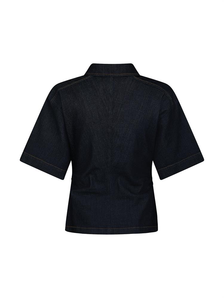 NEO NOIR SPENDA DENIM BLOUSE