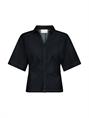 NEO NOIR SPENDA DENIM BLOUSE