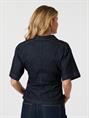 NEO NOIR SPENDA DENIM BLOUSE