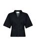 NEO NOIR SPENDA DENIM BLOUSE