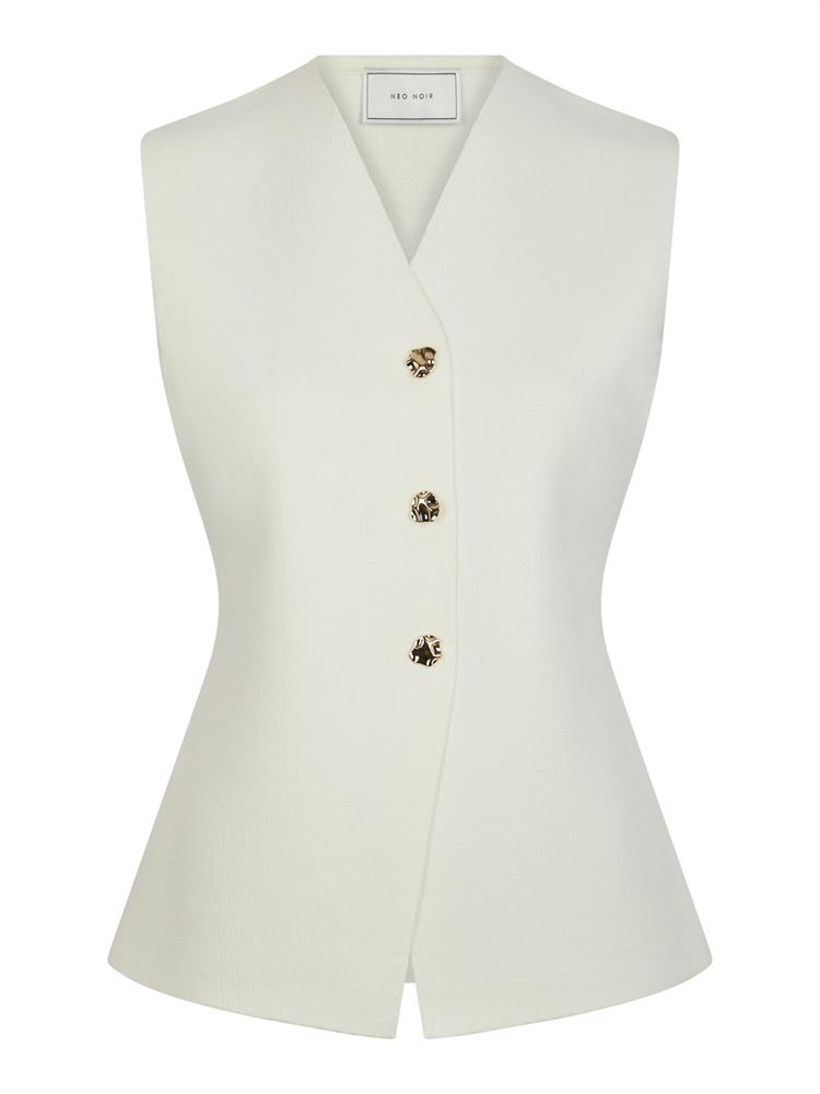 NEO NOIR SWAY SMOOTH KNIT WAISTCOAT
