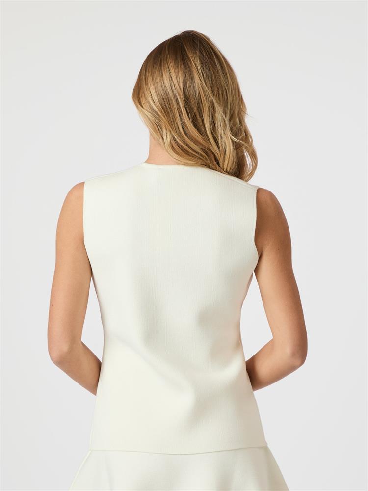 NEO NOIR SWAY SMOOTH KNIT WAISTCOAT