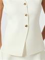 NEO NOIR SWAY SMOOTH KNIT WAISTCOAT