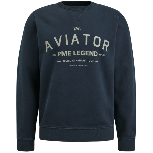 PME Legend Crewneck gd terry with spray