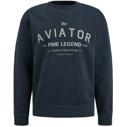 PME Legend Crewneck gd terry with spray