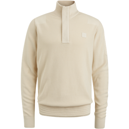 PME Legend Half zip collar cotton knit