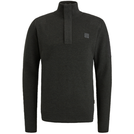 PME Legend Half zip collar cotton knit