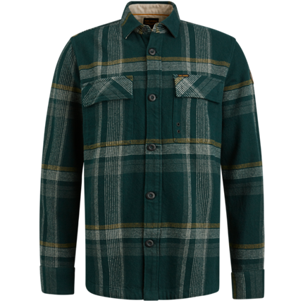 PME Legend Long Sleeve Shirt Ctn Yarndyed Che