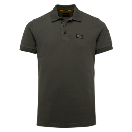 PME Legend Short sleeve polo cotton elastan p