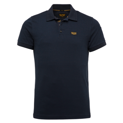 PME Legend Short sleeve polo cotton elastan p