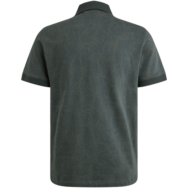 PME Legend Short sleeve polo fine pique aop