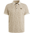 PME Legend Short sleeve polo slub jersey aop
