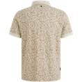 PME Legend Short sleeve polo slub jersey aop