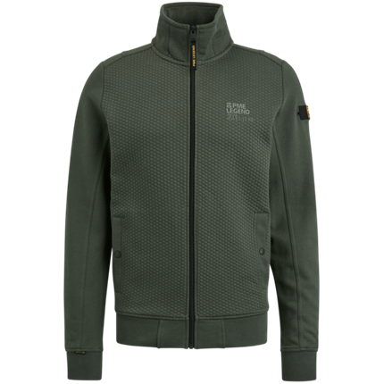 PME Legend Zip jacket jacquard interlock swea