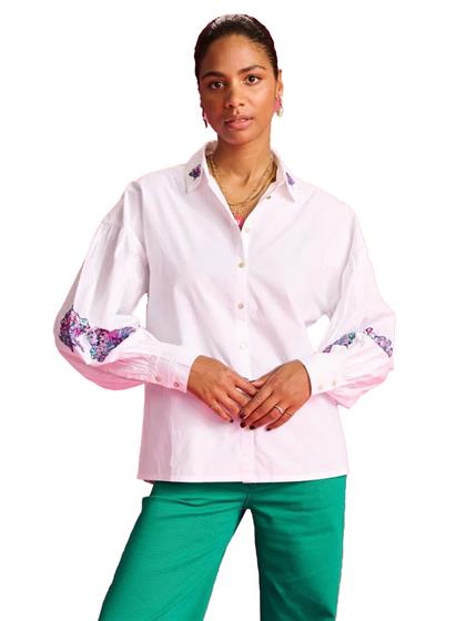 Pom Amsterdam BLOUSE MAXIME ECRU