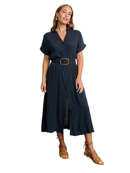 Pom Amsterdam DRESS - Lynn Dark Navy