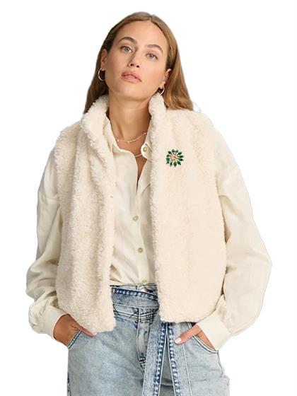 Pom Amsterdam TEDDY LOVE ECRU