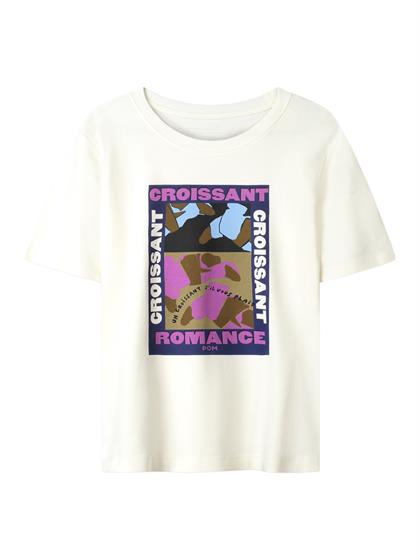 Pom Amsterdam TSHIRT - Croissant Romance