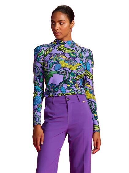Pom Amsterdam TURTLENECK FULL GLOW LILAC