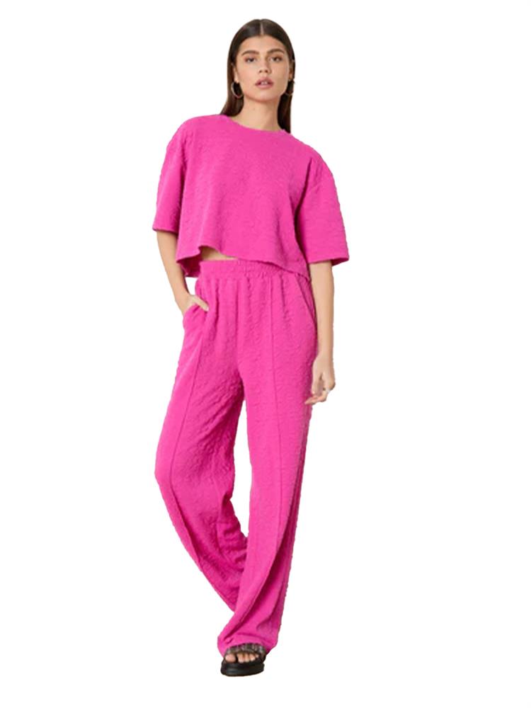 Refined Department LADIES KNITTED STRUCTURED PANTS RITA