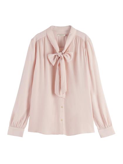 Scotch & Soda Shirt with tie neck