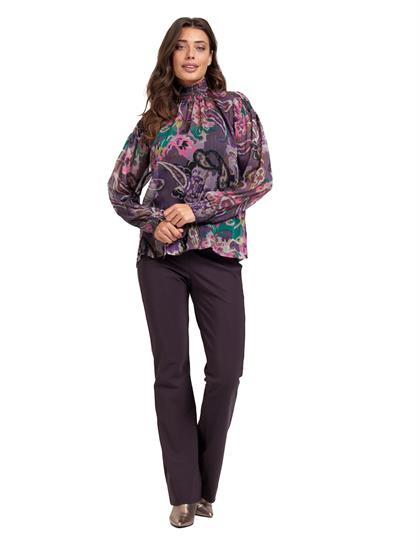 Studio Anneloes Lio bonded flair trousers