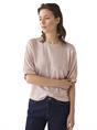 SUMMUM Badwing Boxy Top Metallic Sweat Fluid