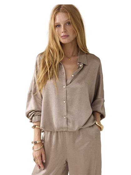 Summum Blouse Crinkle satin