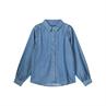 SUMMUM Denim blouse lightweight cotton tencel