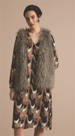SUMMUM Gilet faux fur