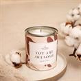THE GIFT LABEL Candletin310gr - You are awesome - Jasmine vanilla