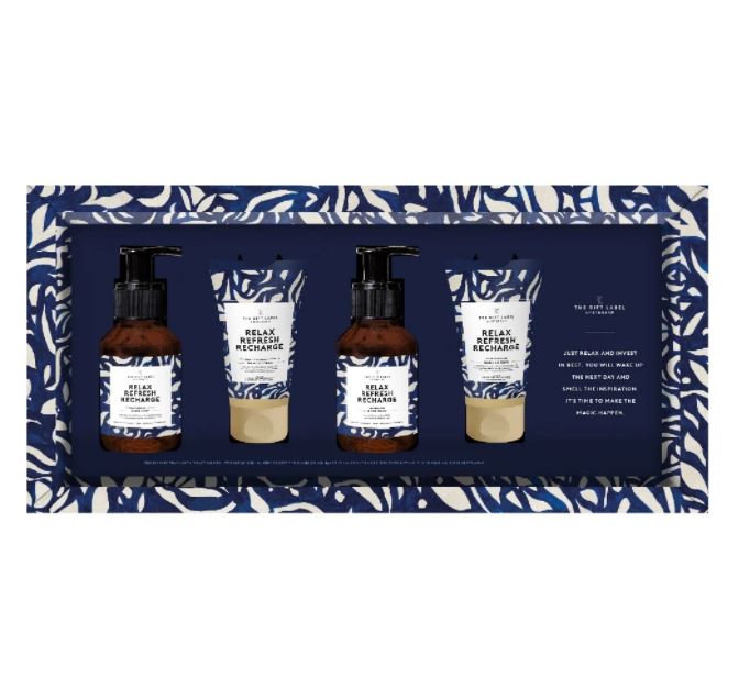 THE GIFT LABEL Luxe hand & body care giftset - Relax, refresh, re