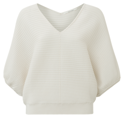 Yaya Batwing rib sweater