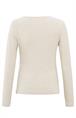 Yaya Beige top with button details