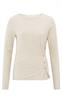 Yaya Beige top with button details