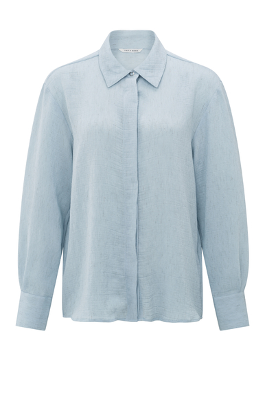 Yaya Blouse met drukknoopsluiting