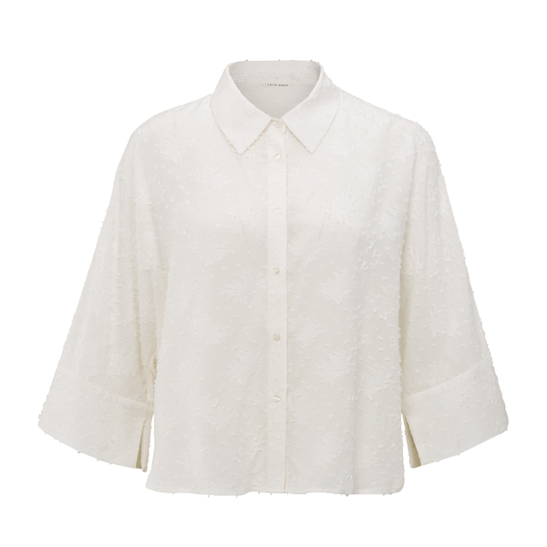 Yaya Blouse met ingeweven details