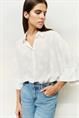 Yaya Blouse met ingeweven details
