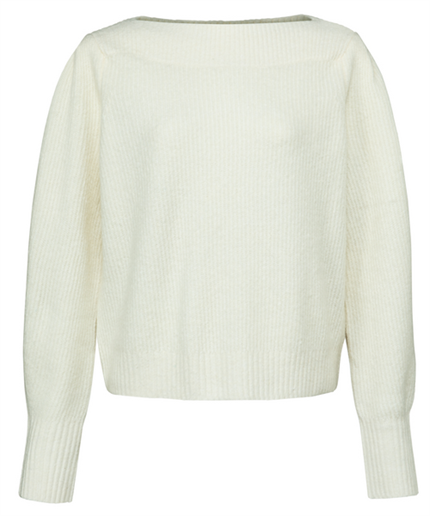Yaya Boatneck sweater long sleeves