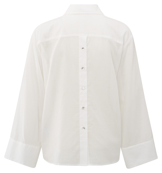 Yaya Boyfriend blouse met knopen