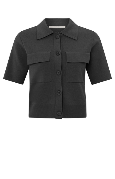 Yaya Cardigan with chest pockets