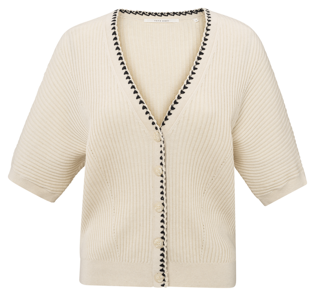 Yaya Cardigan with stitch detail