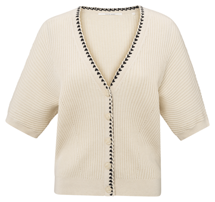 Yaya Cardigan with stitch detail